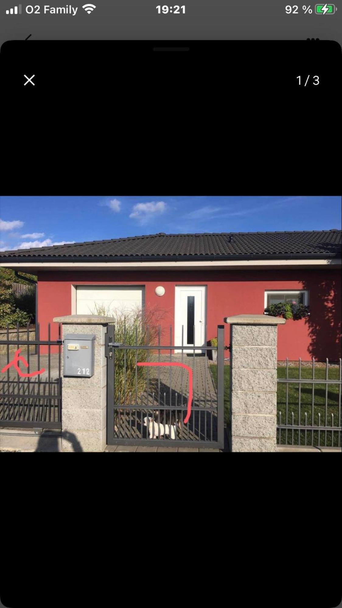 Nice appartment Křoví in family house with shared pool, terrace&garden Krovi Exterior foto